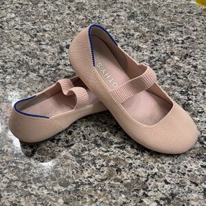 Rothy’s Pink Kids Ballet Flats